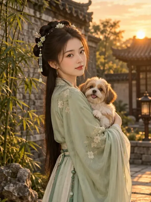 重生之皇后有条狗 - 穿越重生短剧封面 《重生之皇后有条狗》穿越重生题材短剧竖版封面